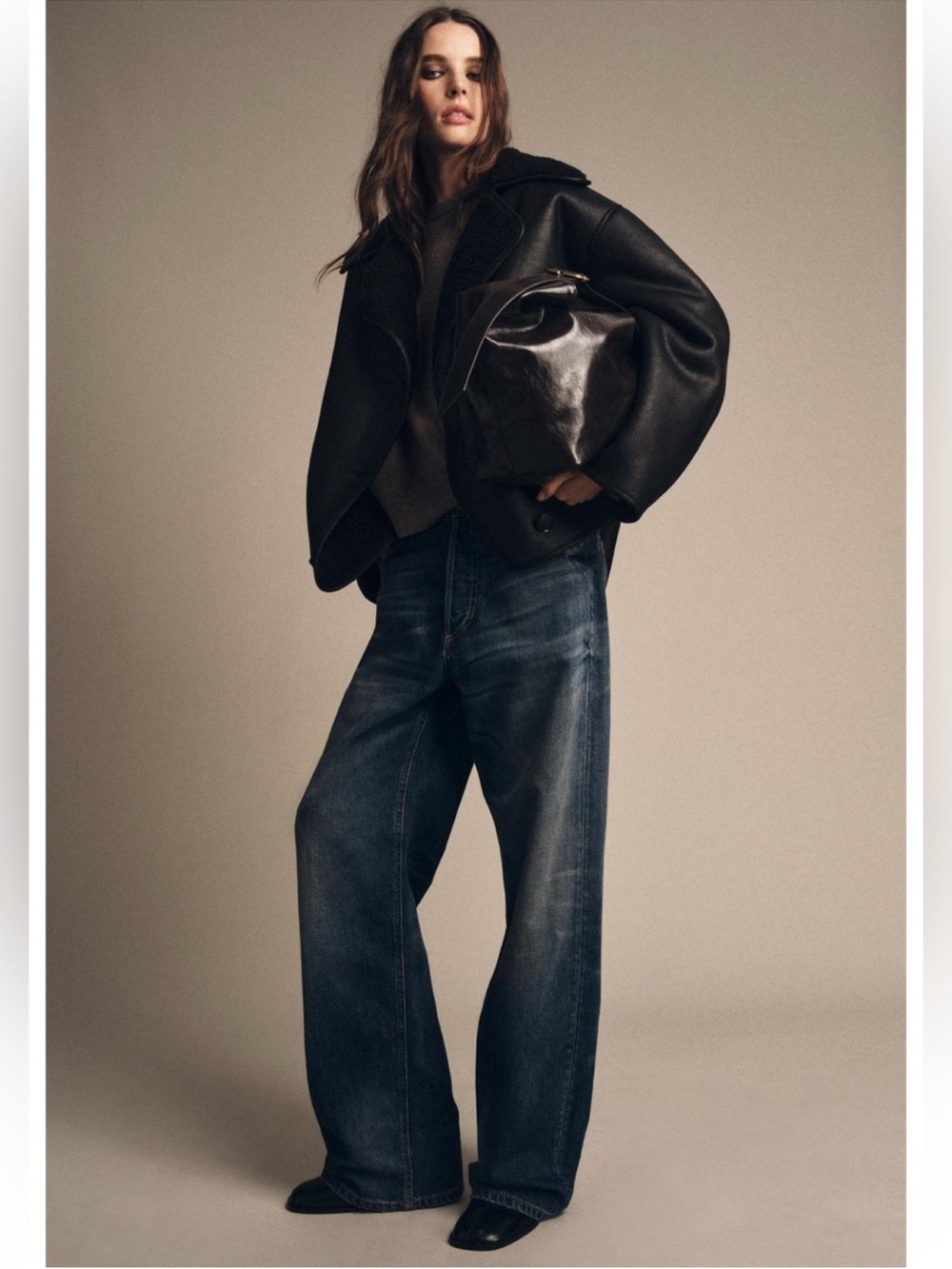 ZARA DOUBLE-FACED JACKET